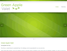 Tablet Screenshot of greenapplevalet.com